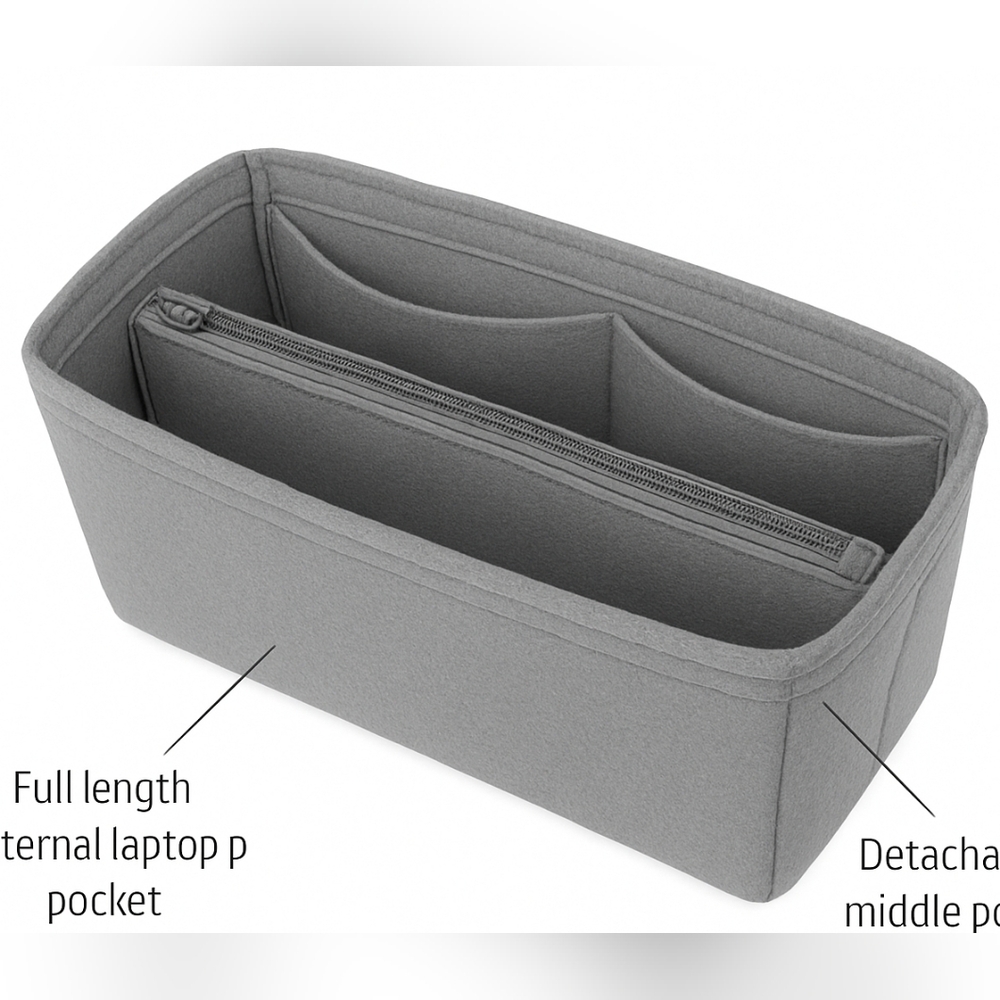 ✨HP✨Felt Insert Organizer for Handbags